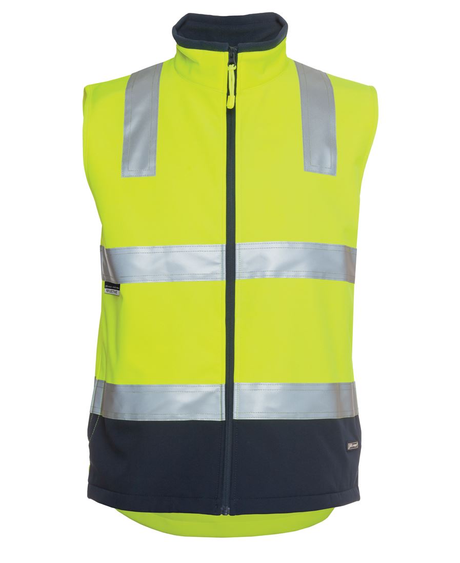 JB's Hi Vis (D+N) Softshell Vest