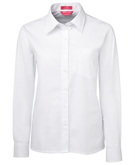 JB's Ladies L/S & S/S Original Poplin Shirt