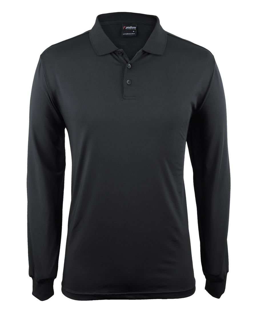 Podium L/S Stretch Polo